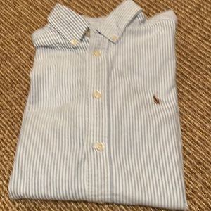 Polo Oxford cloth button down. Like new!